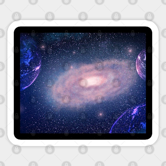 Star galaxy Sticker by afmr.2007@gmail.com